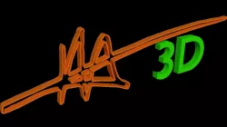 M 3D - Letter Free low-poly  3D model