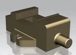 Machine vice Free 3D model