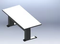 Mechanical table Free 3D model