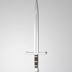 Medieval Sword Free low-poly  3D model