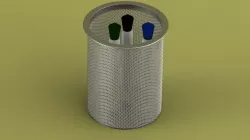 Mesh Pen Holder Free 3D model