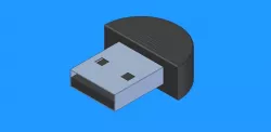Mini bluetooth usb Free 3D model