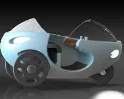 mini-car Free 3D model