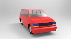 Mini Van Free 3D model