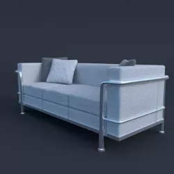Modern Couch Free 3D model