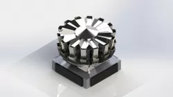 Multihead weigher 14 head Free 3D model