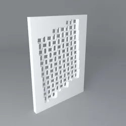 My Js Cred tile Free 3D model