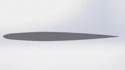 NACA M2 Free 3D model