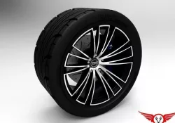 NISSAN wheel Free 3D model
