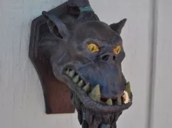 Orc Bust wall hanger (fixed)