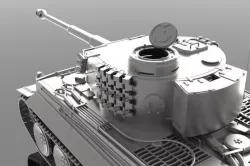 PANZER TIGER I AUSF A - WWII 3D model
