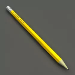Pencil 3D model
