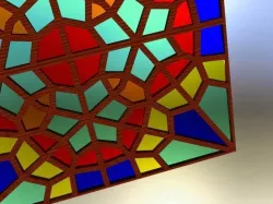 Persian Window Free 3D model