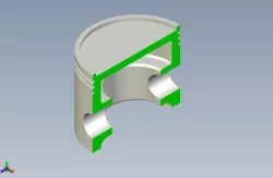 Piston Free 3D model