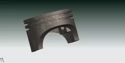 Piston Free 3D model