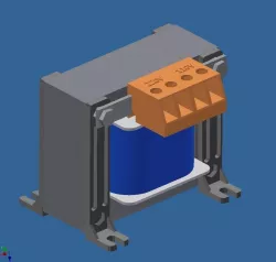 Power Supply Transformer Free 3D model