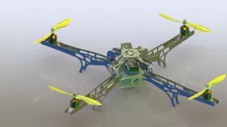 Quadcopter Free 3D model