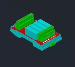 Relay Interface Free 3D model