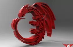 Request Dragon Free 3D model