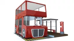 Retail space design Free 3D model