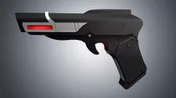 Retro Gun Free 3D model