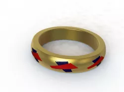Ring design Free 3D model