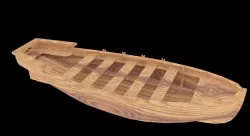 Rowing Boat Free 3D model