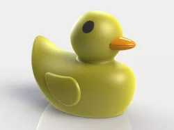 Rubber Ducky Free 3D model