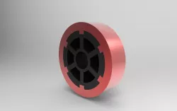 Rubber Wheel Free 3D model