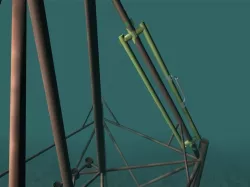 Seahorse repair clamp Free 3D model