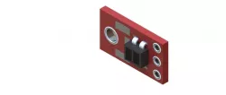 SENSOR DE LINEA QTR-1A Free 3D model
