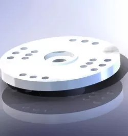 Servo Horn Plastic Free 3D model