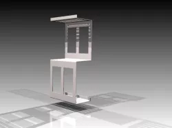 Shampoo Stand Free 3D model