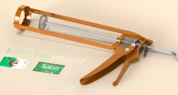 Silicone Gun Free 3D model