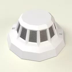 smoke detector Free low-poly  3D model