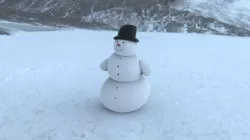 Snowman - Creo Freestyle feature Free 3D model