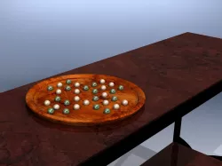 Solitaire game Free 3D model