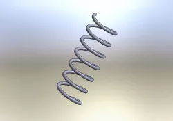 Spring Free 3D model