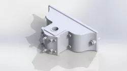 Steam Engine Bearing Free 3D model