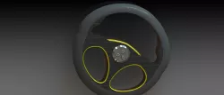 Steering Wheel Concept Design 1 Free 3D model