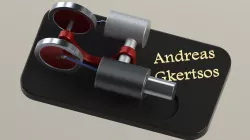Stirling Engine Free 3D model