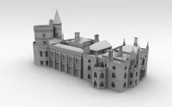 Strawberry Hill House  -  London Free 3D model