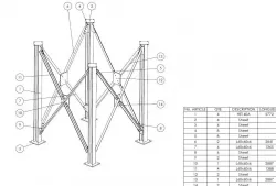 Structure support  Free 3D model