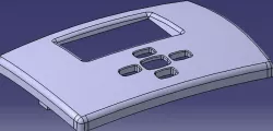 Subject of practice test in CAD  Case of command of solar boiler Free 3D model
