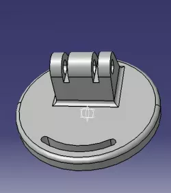 SUPPORT D4ECRAN Free 3D model