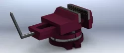 Swivel Machine Vice Free 3D model