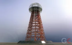 Tesla tower Free 3D model