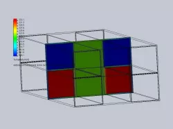 thermal plate heat exchanger Free 3D model
