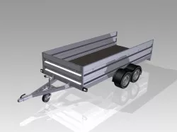 Trailer Free 3D model