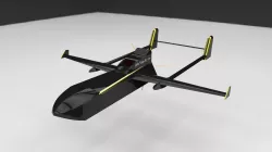 UAV Drone Free 3D model